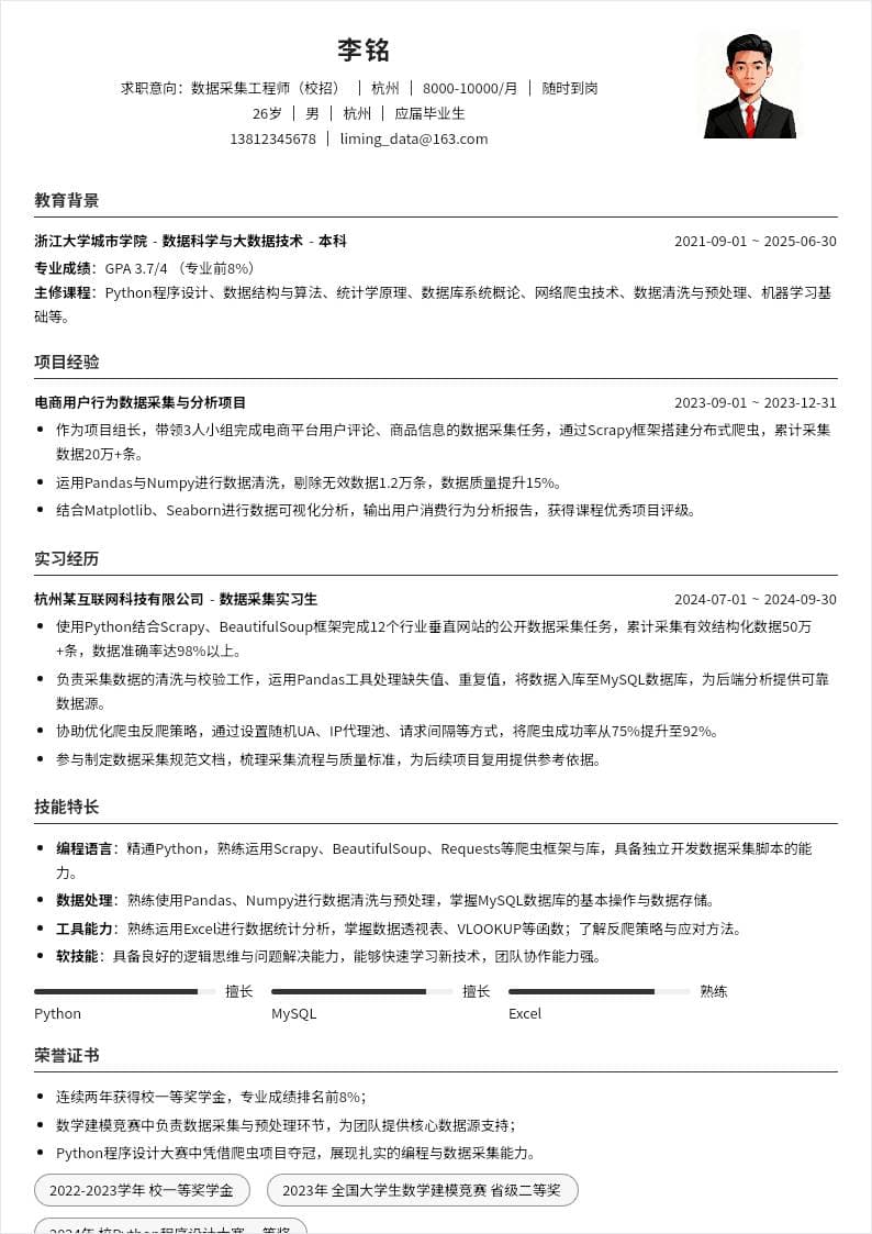 数据采集 | 校招