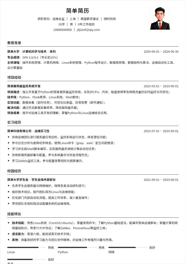 运维总监 | 校招