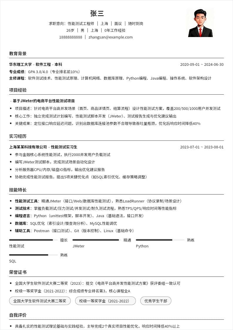 性能测试 | 校招