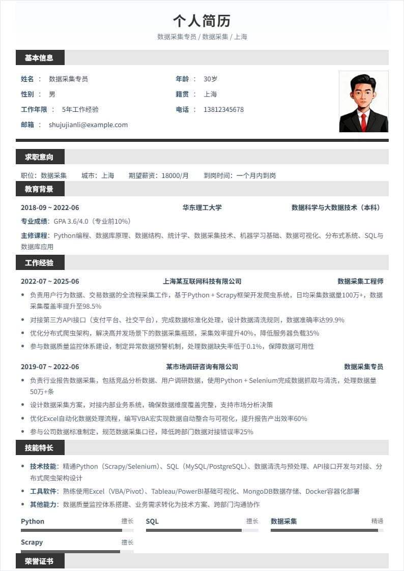 数据采集 | 社招