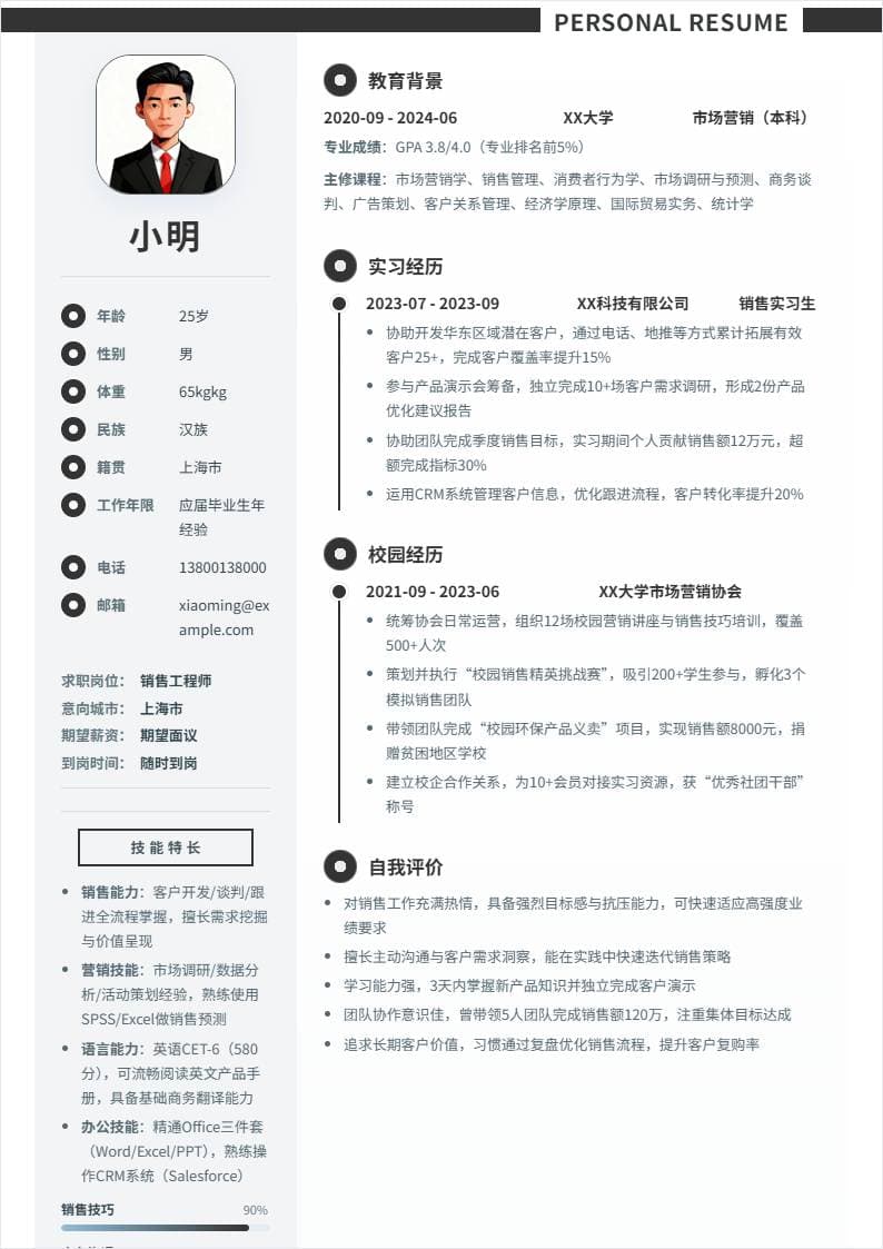 销售工程师 | 校招