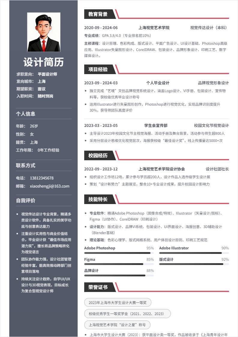 平面设计师 | 校招