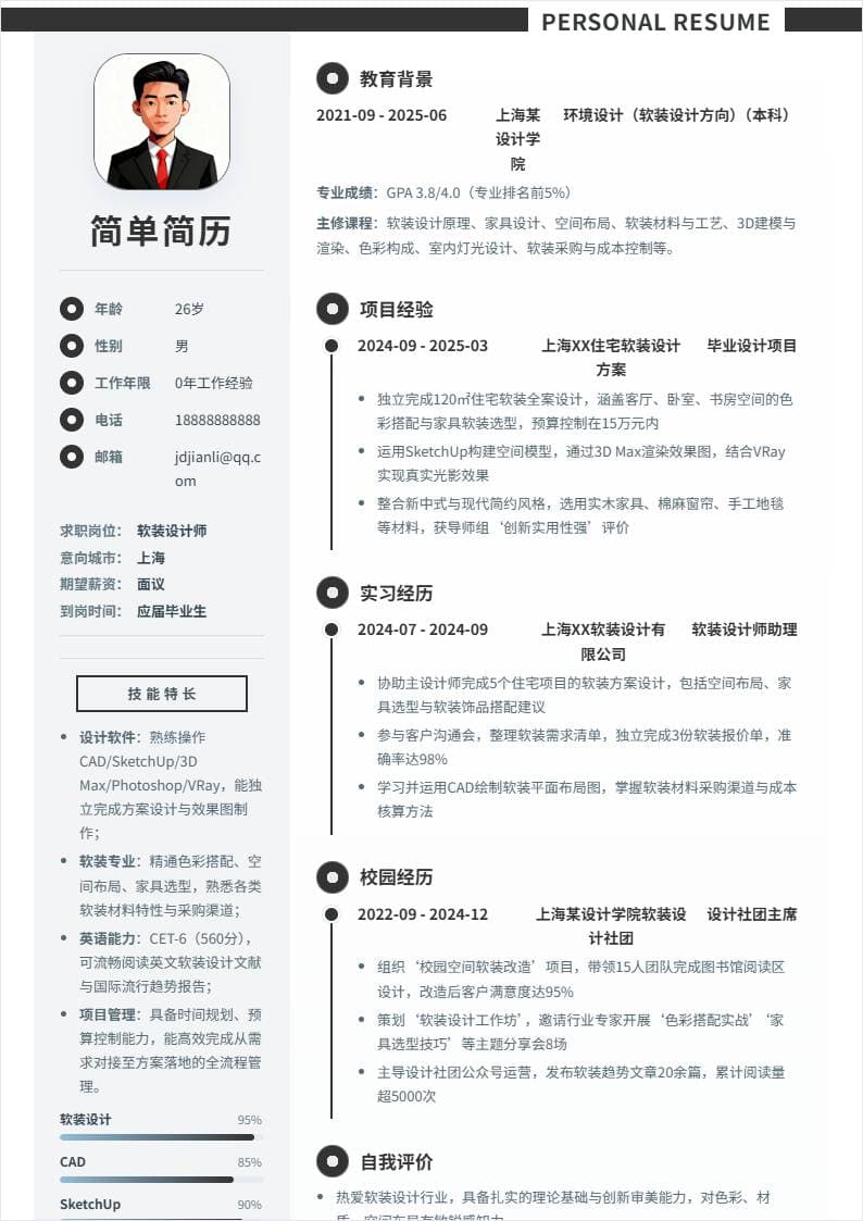 软装设计 | 校招