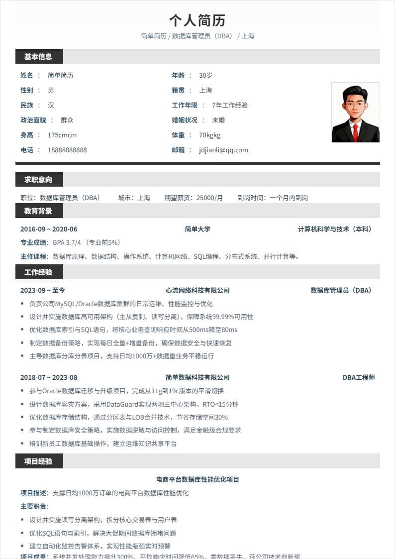 DBA | 社招