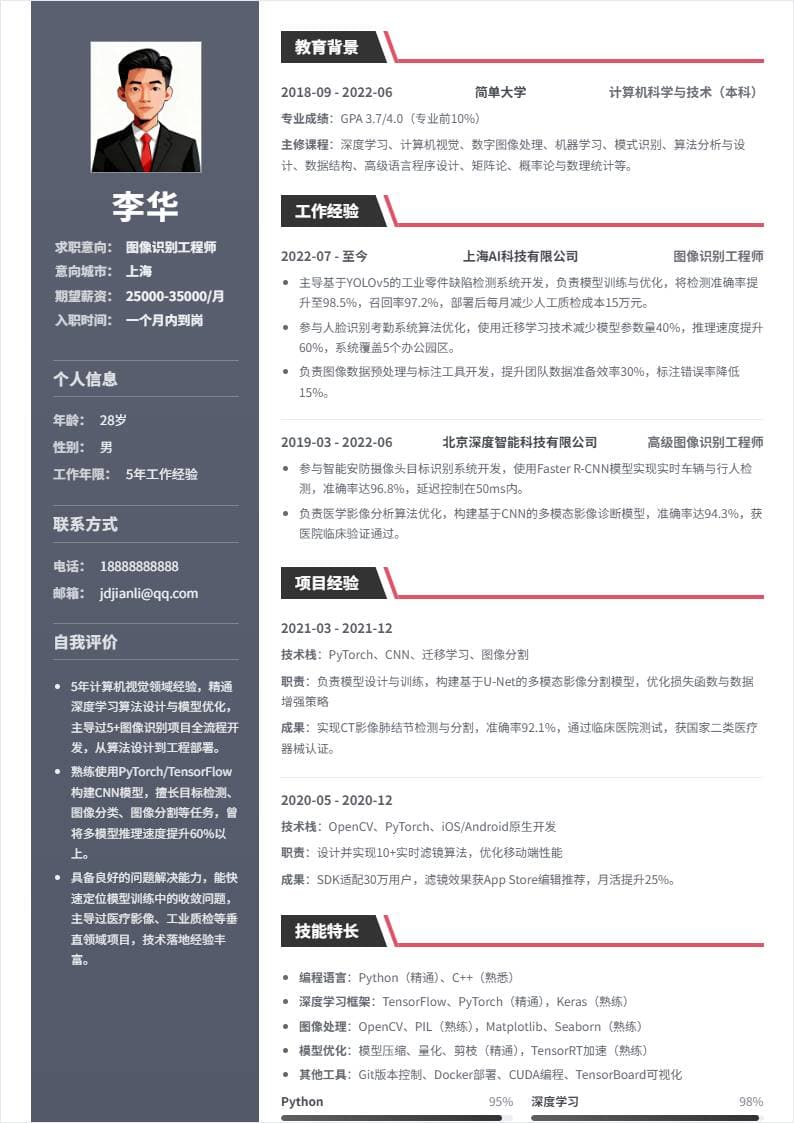 图像识别 | 社招