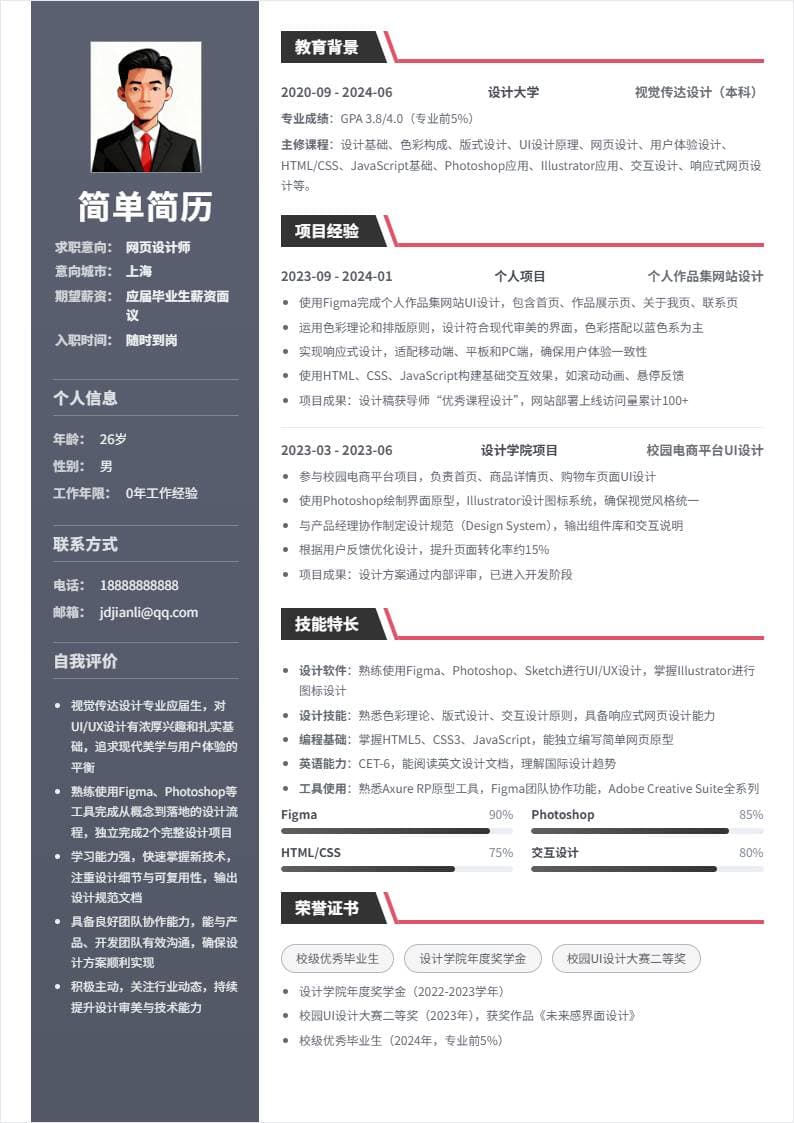 网页设计师 | 校招