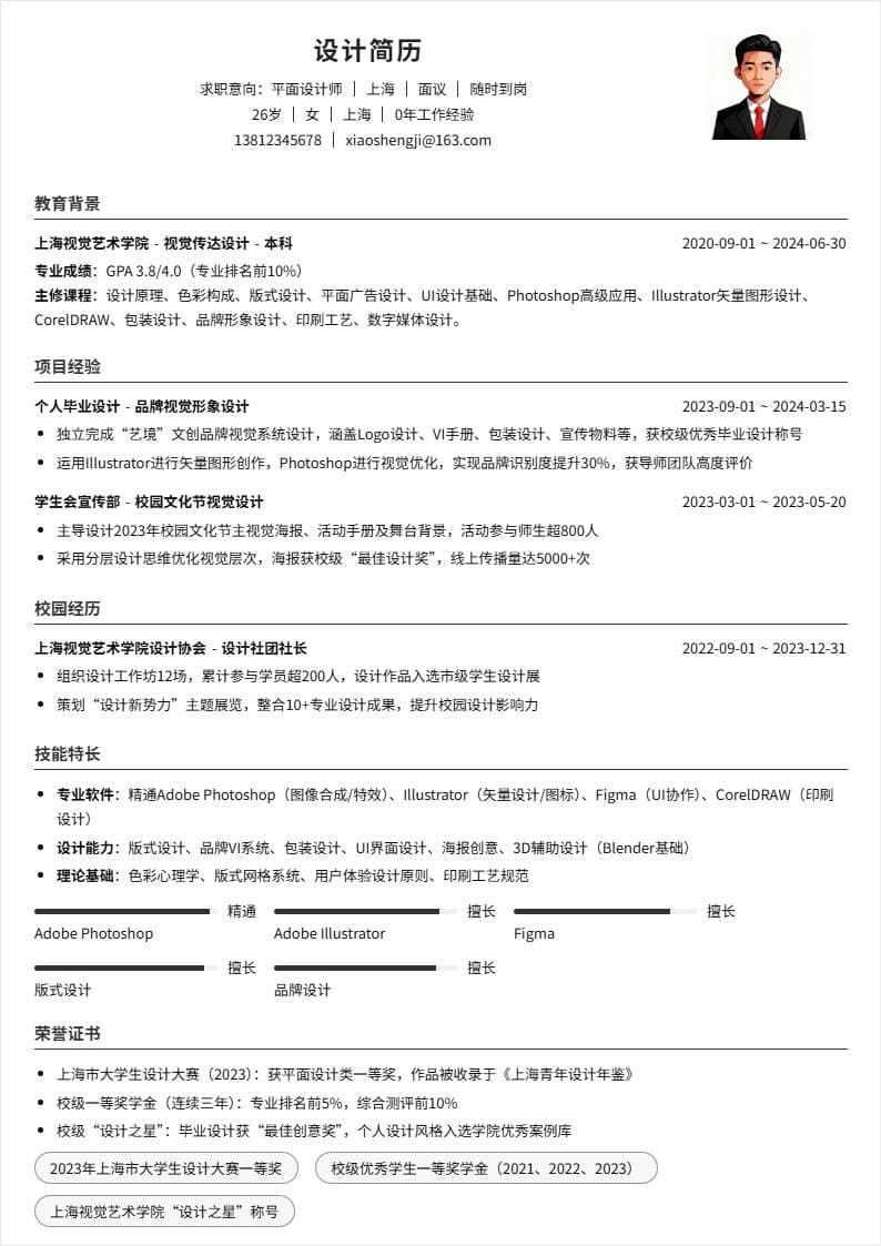 平面设计师 | 校招