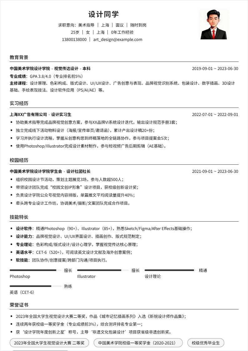 美术指导 | 校招