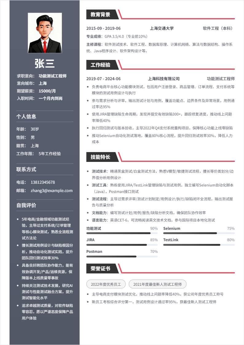 功能测试 | 社招