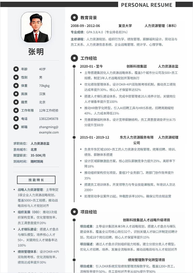 人力资源总监 | 社招