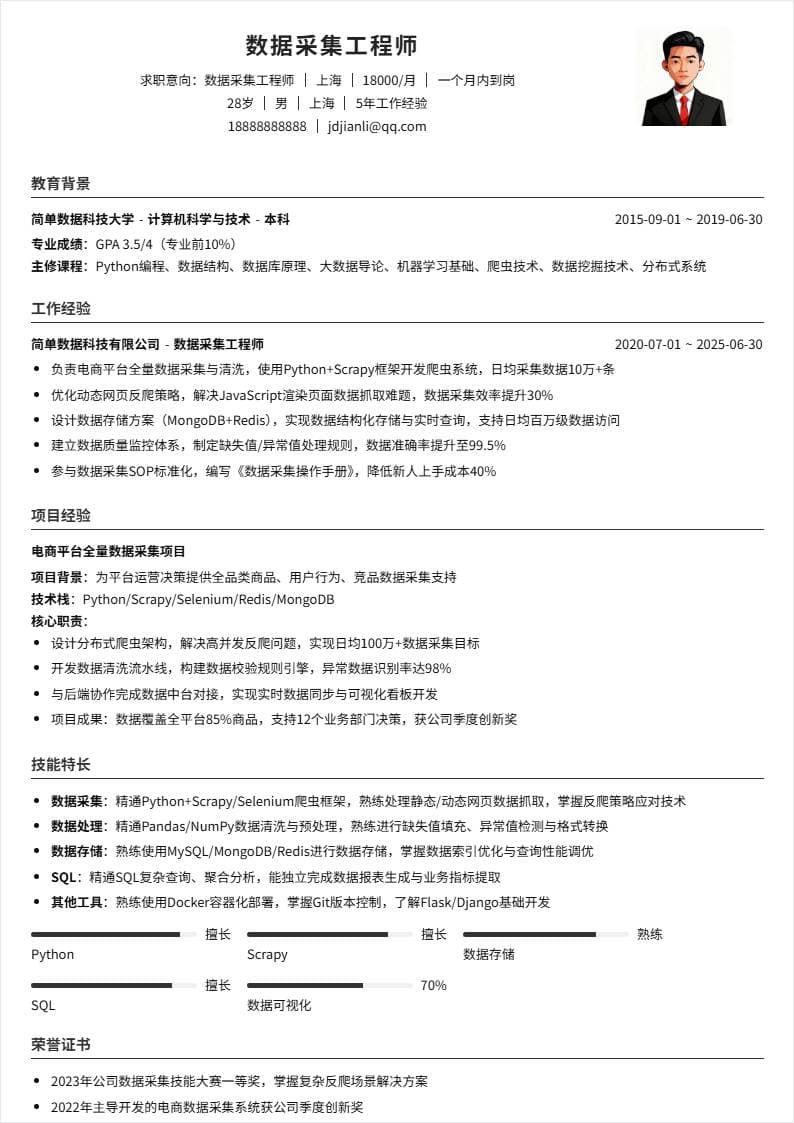 数据采集 | 社招