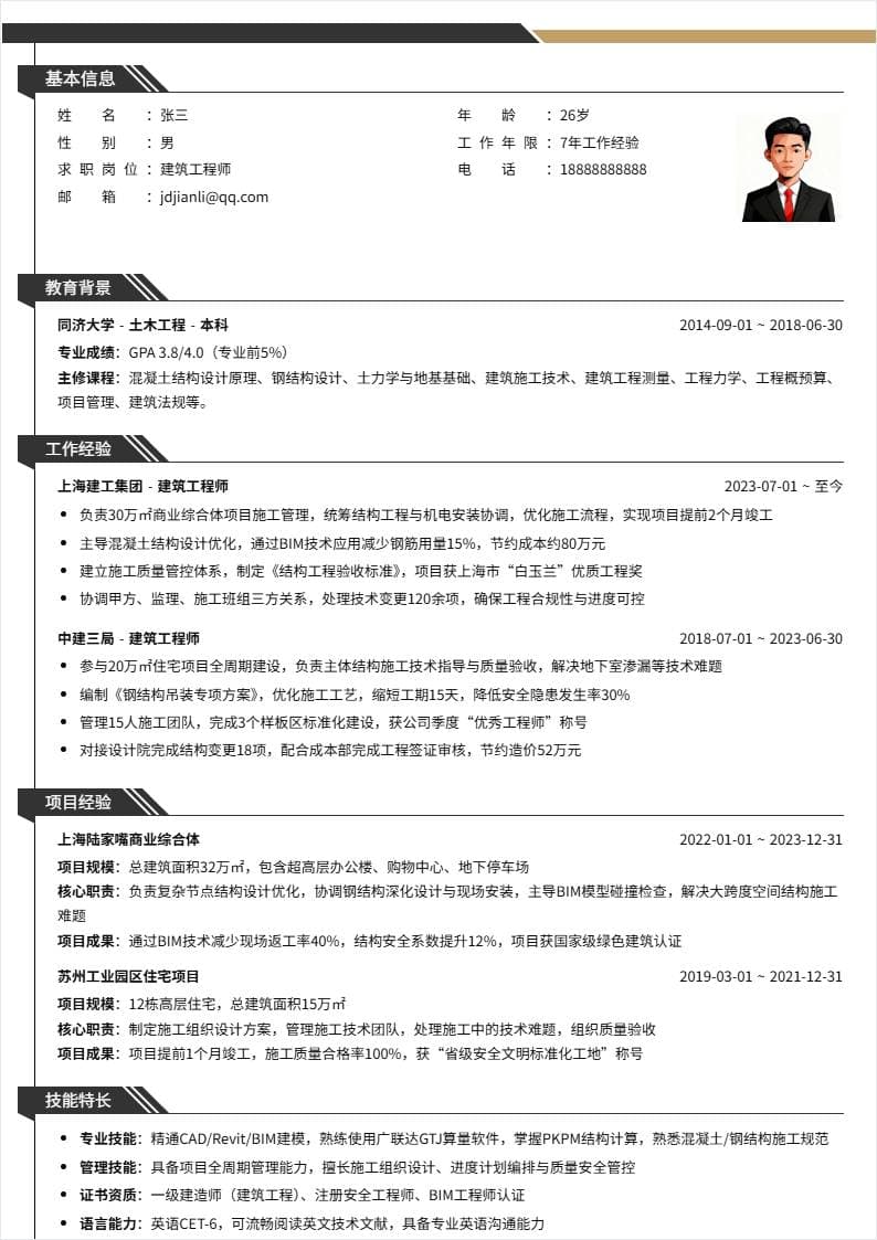 建筑工程师 | 社招
