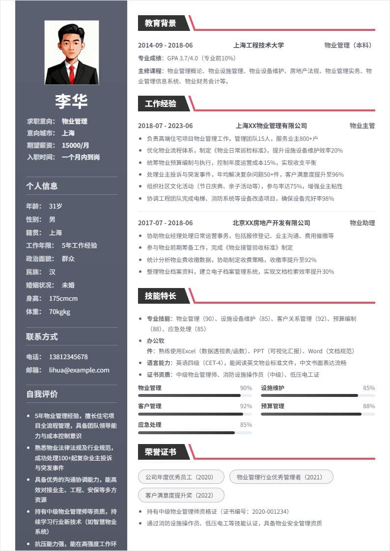 物业管理 | 社招