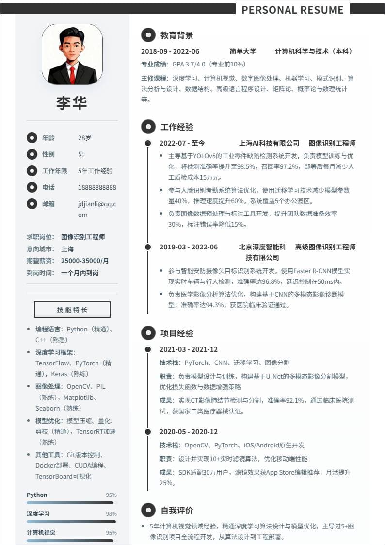 图像识别 | 社招