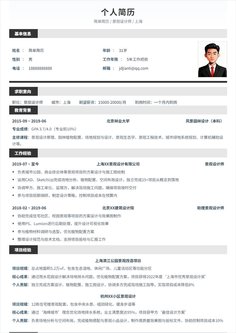 景观设计 | 社招