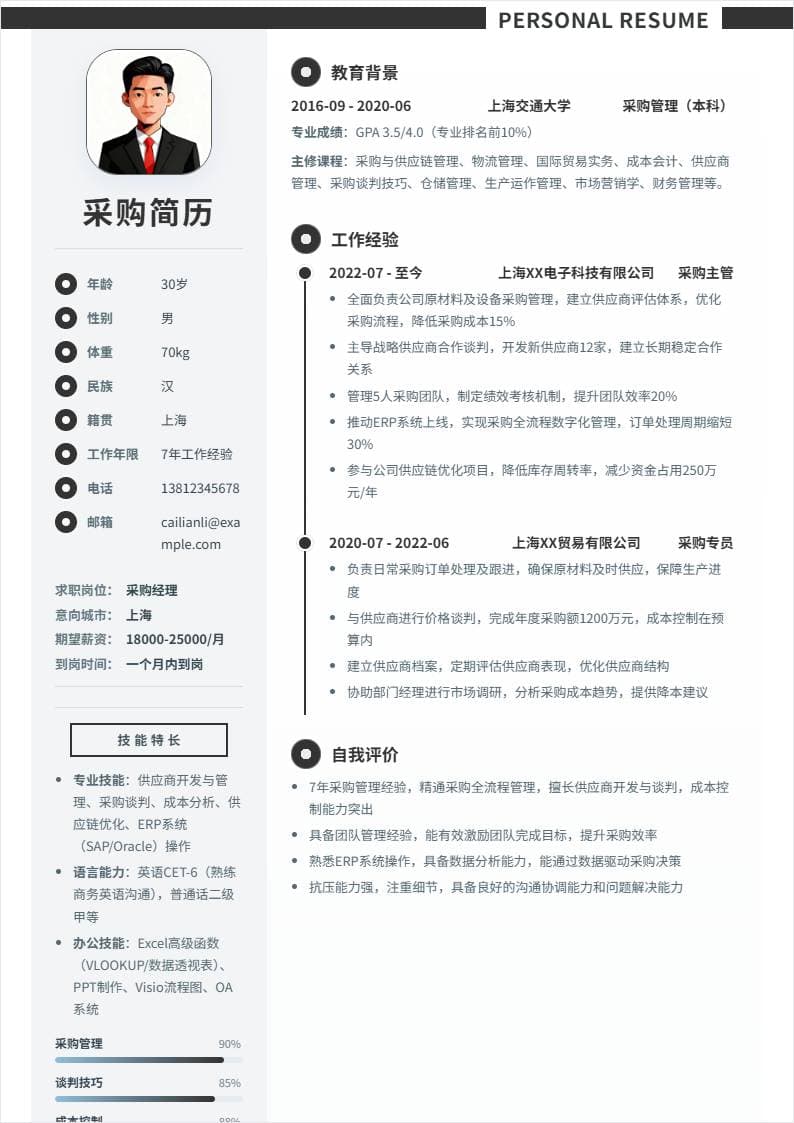 采购经理 | 社招
