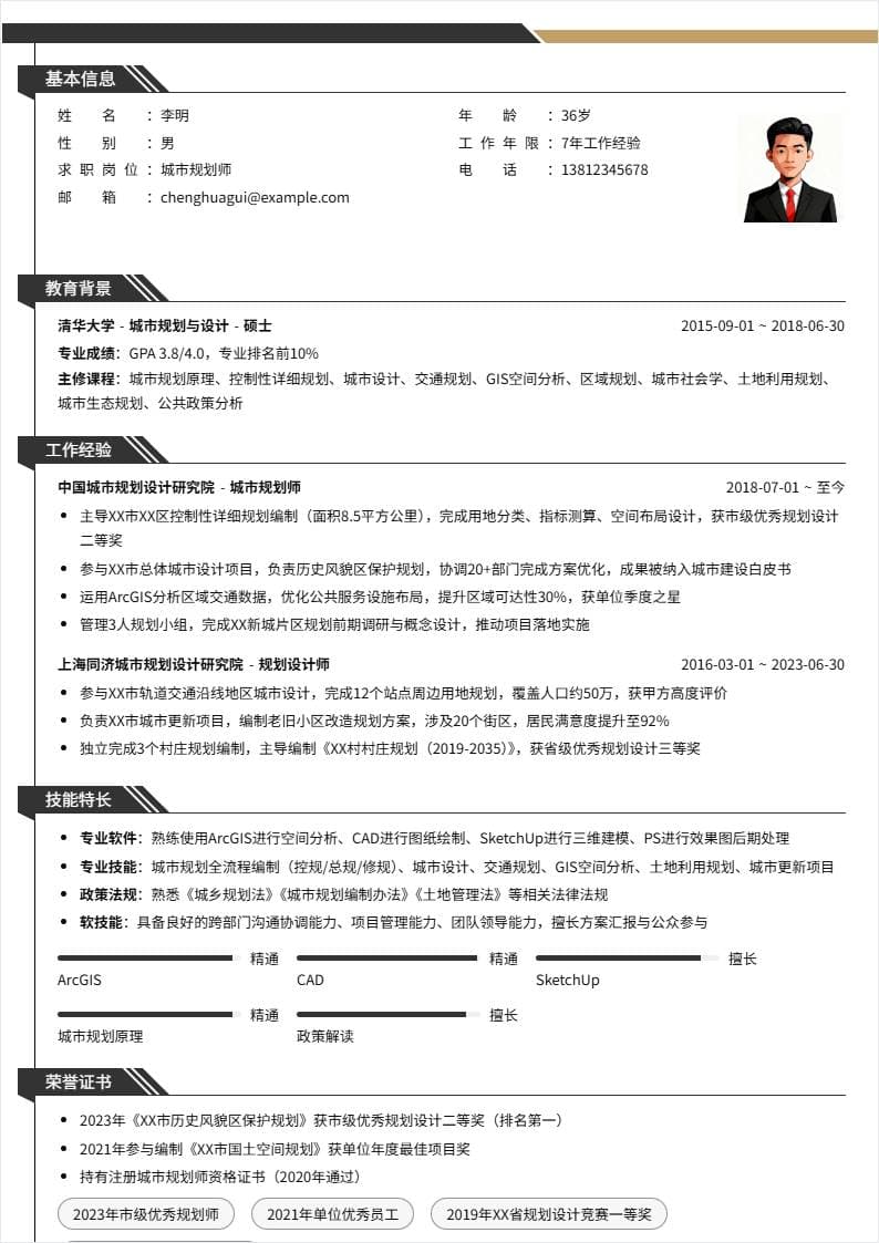 城市规划 | 社招