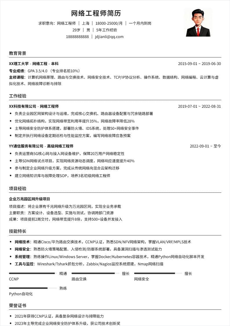 网络工程师 | 社招