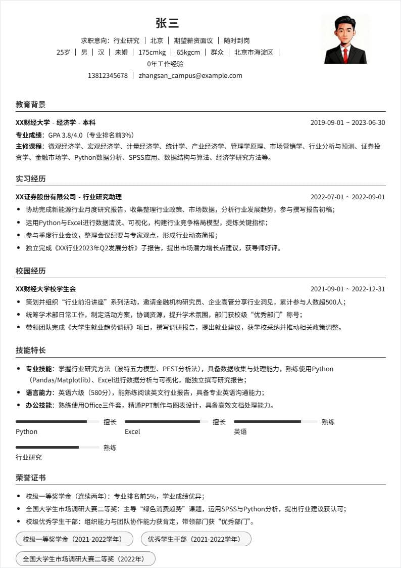 行业研究 | 校招