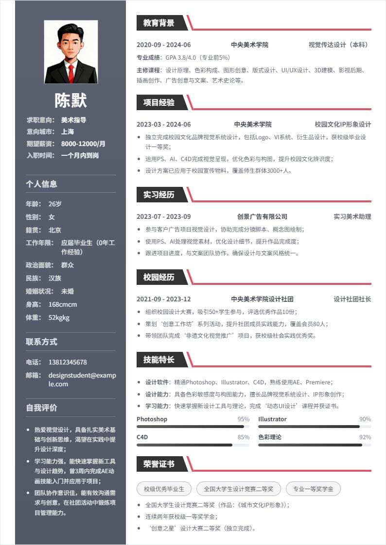 美术指导 | 校招