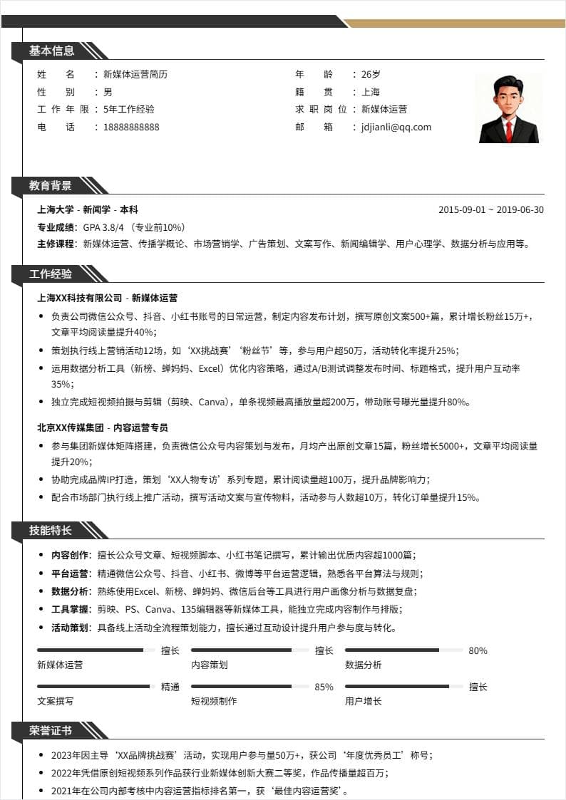 新媒体运营 | 社招