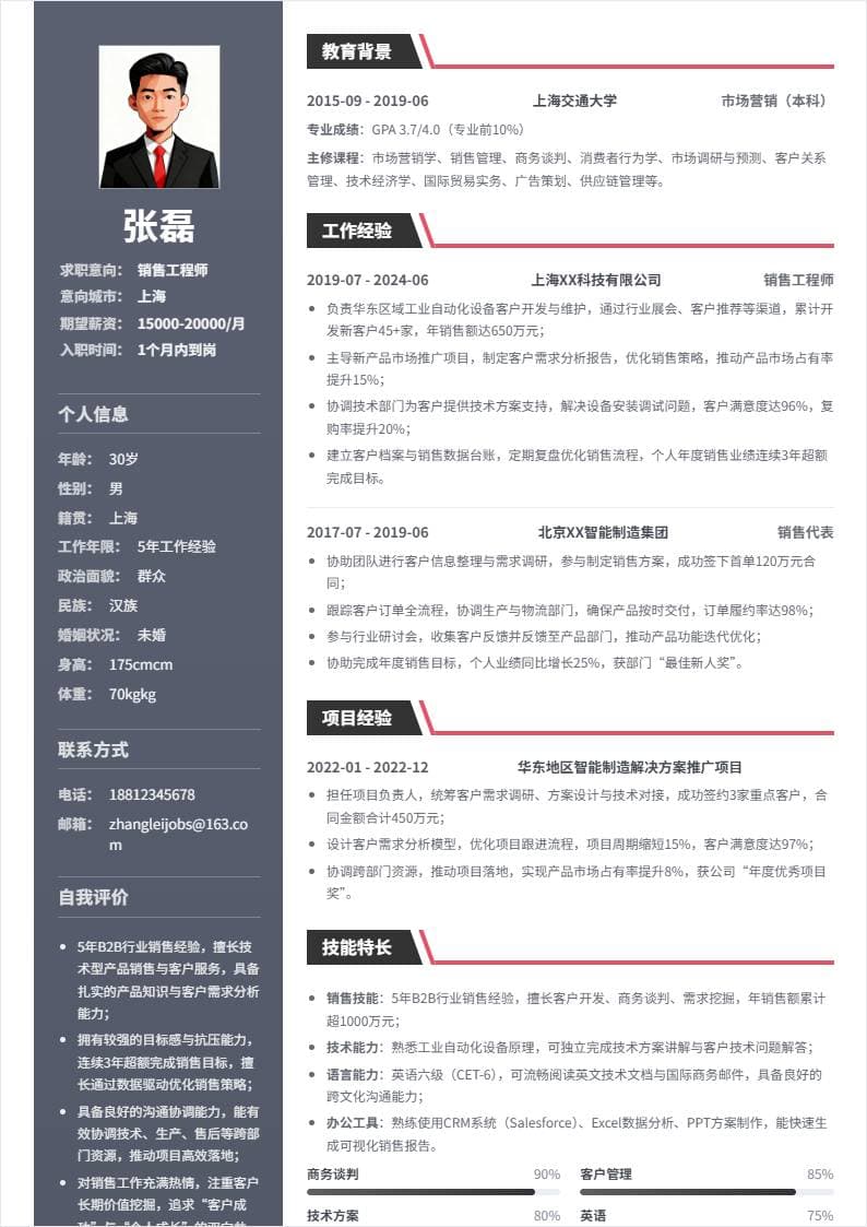 销售工程师 | 社招