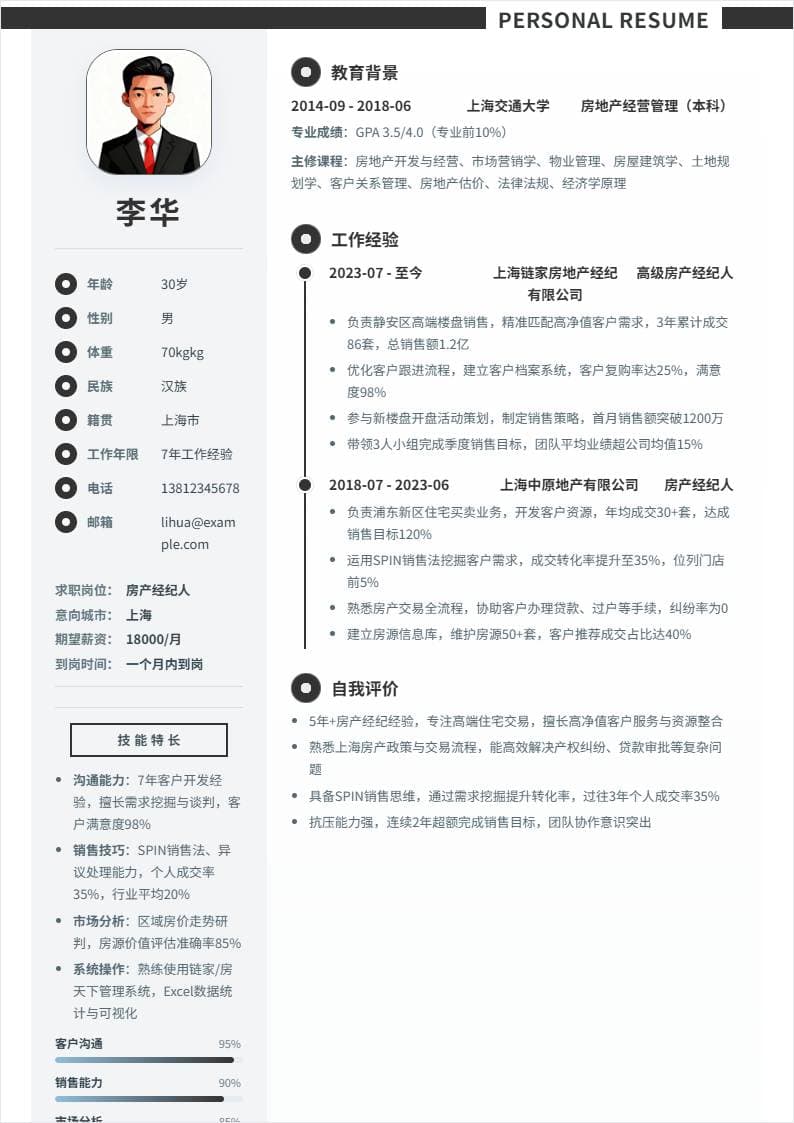 房产经纪人 | 社招