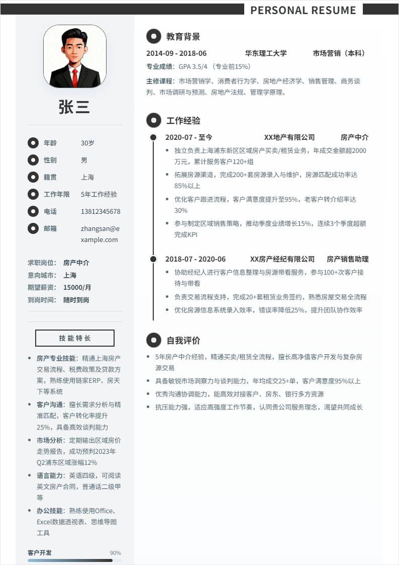 房产中介 | 社招