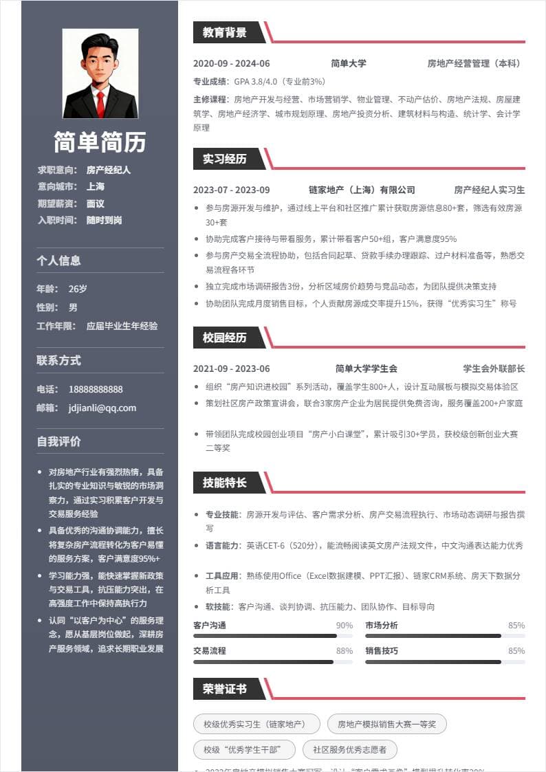 房产经纪人 | 校招