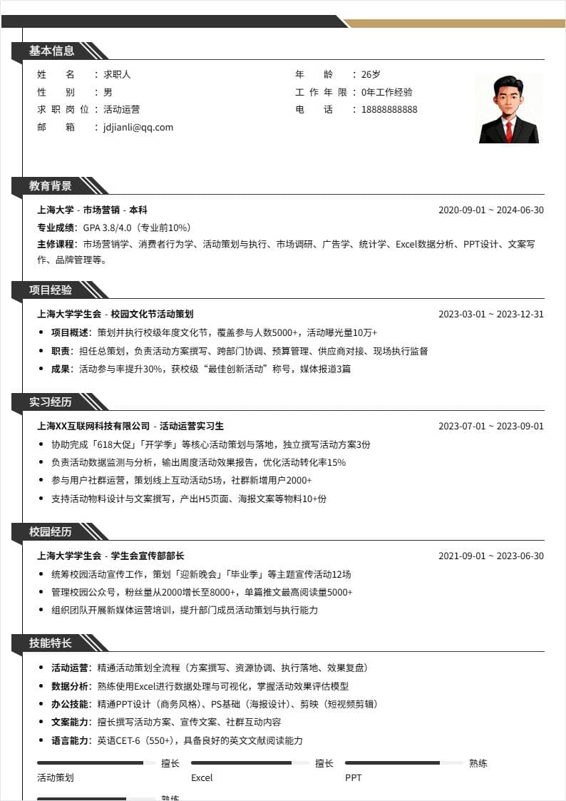 活动运营 | 校招