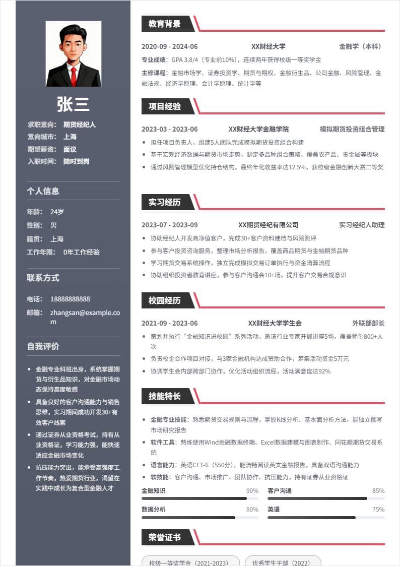 期货经纪人 | 校招