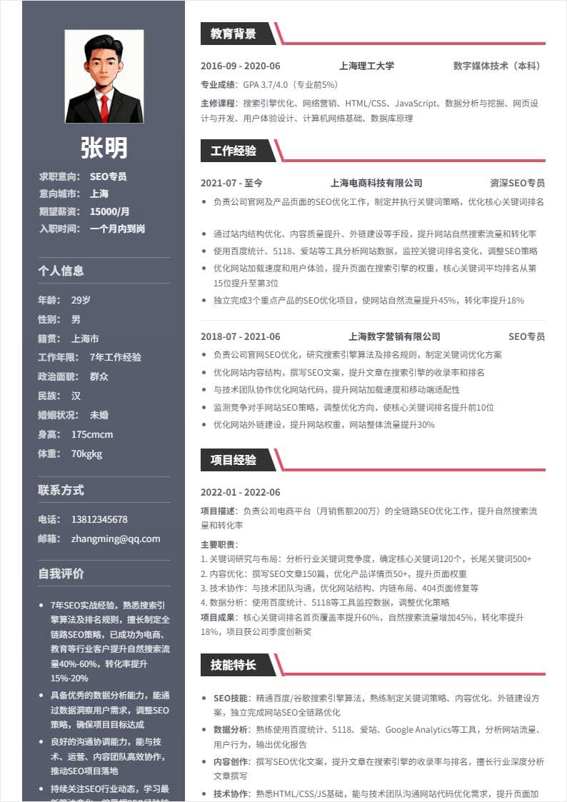 SEO | 社招